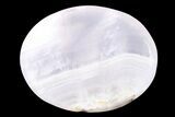 1.8" Polished Manganoan Calcite Worry Stones - Fluorescent! - Photo 3